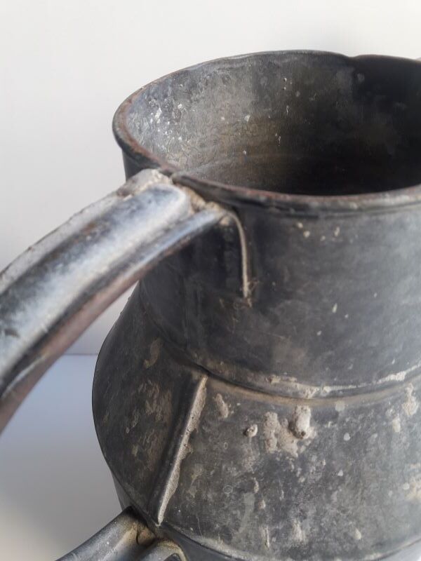 Watering can zinc artisan garden workshop