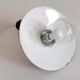 Swan neck sconce in enamelled sheet metal 50