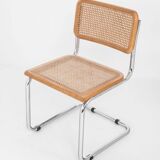 Set of 6 Cesca chairs. Made according to the design by Marcel Breuer. 80s.