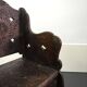Japanese carved chair for Liberty & Co.