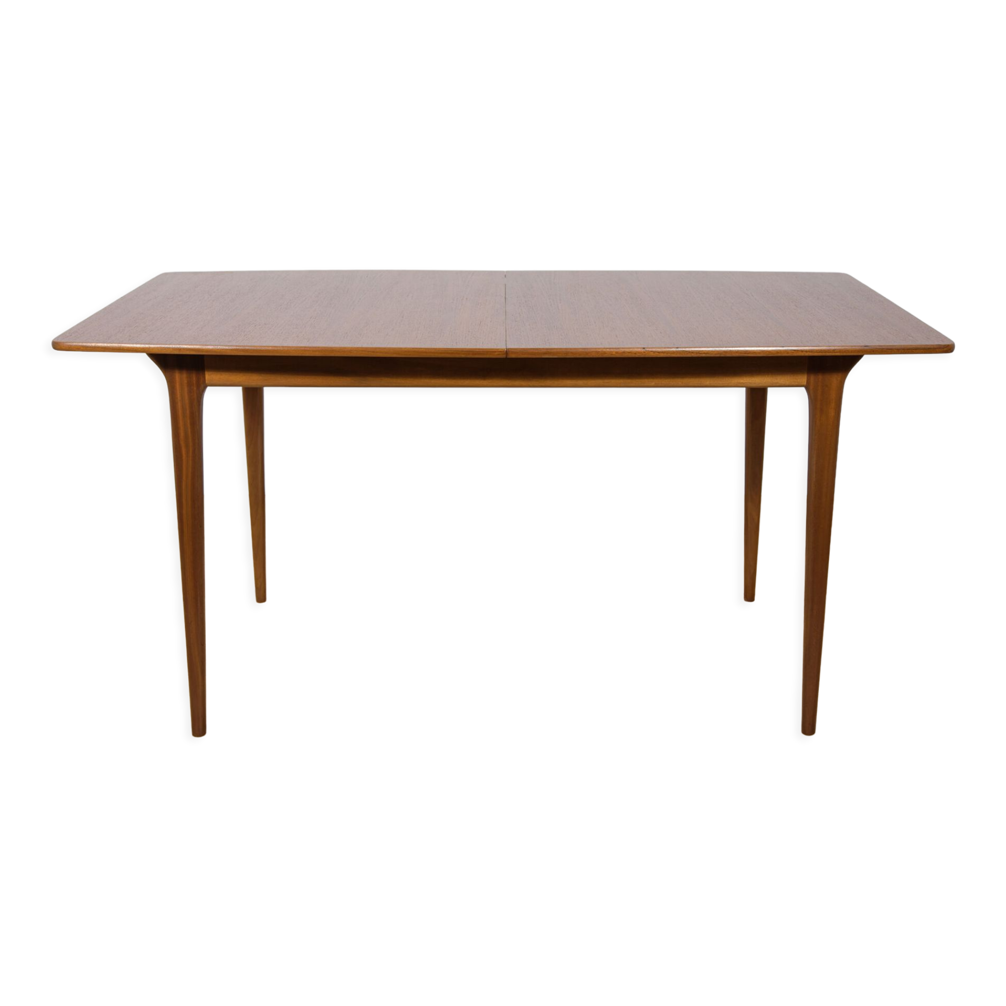Mid-century teak extendable dining table from mcintosh, 1960s