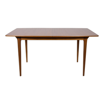 Table à manger extensible en teck du milieu du siècle de McIntosh, années 1960