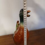 pichet canard en barbotine