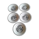 5 Jean de la Fontaine Sarreguemines themed plates