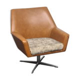 Fauteuil pivotant vintage