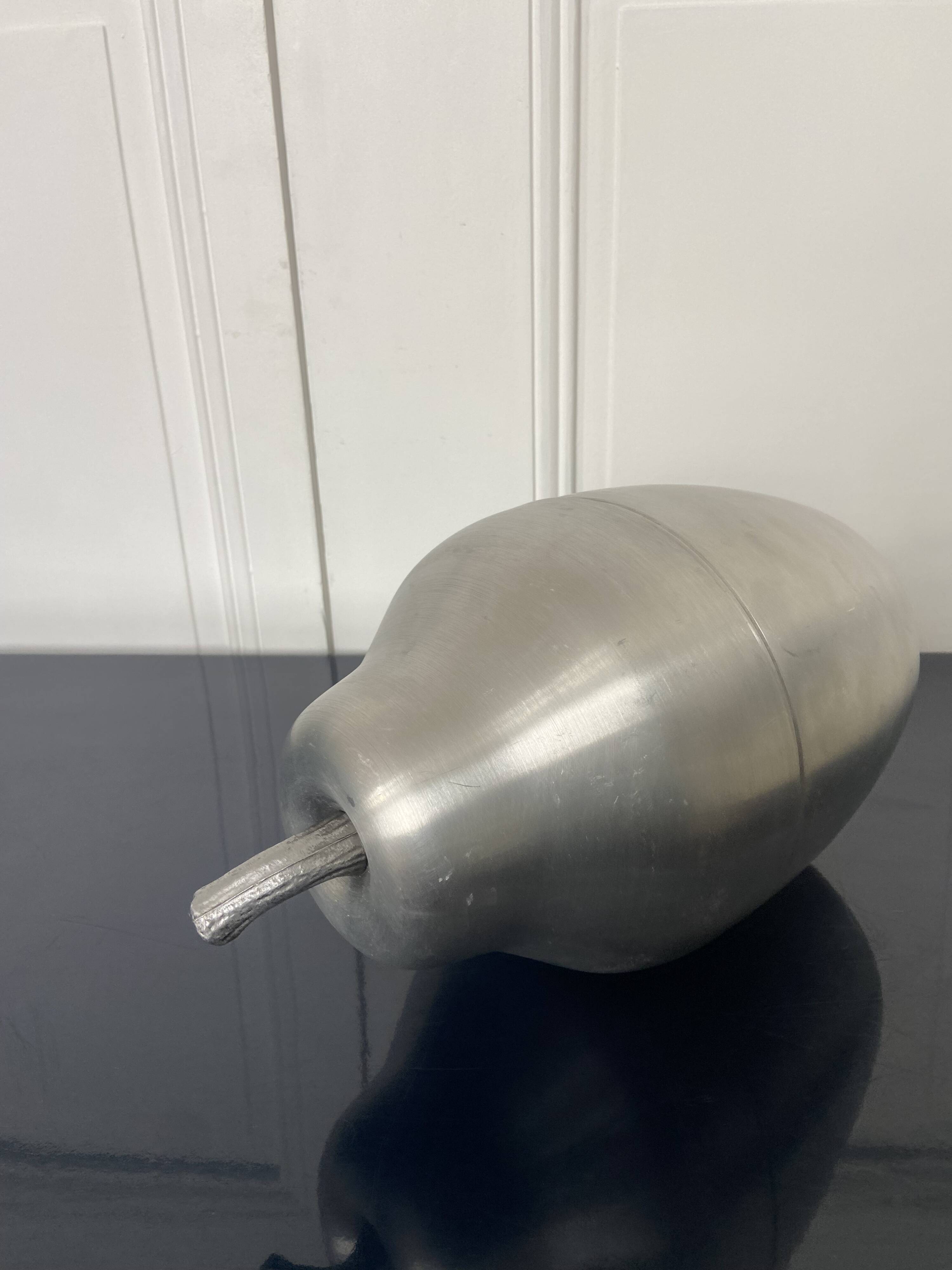 Vintage aluminum ice bucket