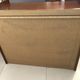 Vintage wooden and gilded chest of drawers colonial style