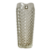 Vintage molded glass carafe
