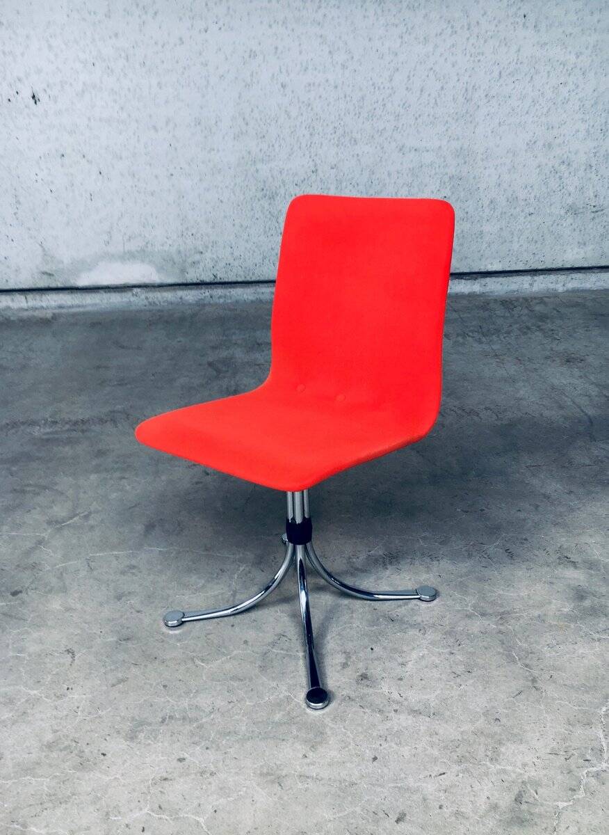 Mid-Century Dutch Steel Dining Chairs from Brabantia, 1970s, Set of 3