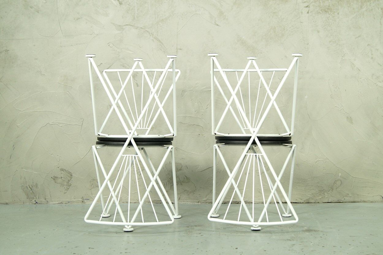 Italian chairs by Jochen Hoffmann for Bonaldo, 1980