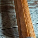 Solid wood tripod stool from the 50s