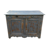Low sideboard in solid wood