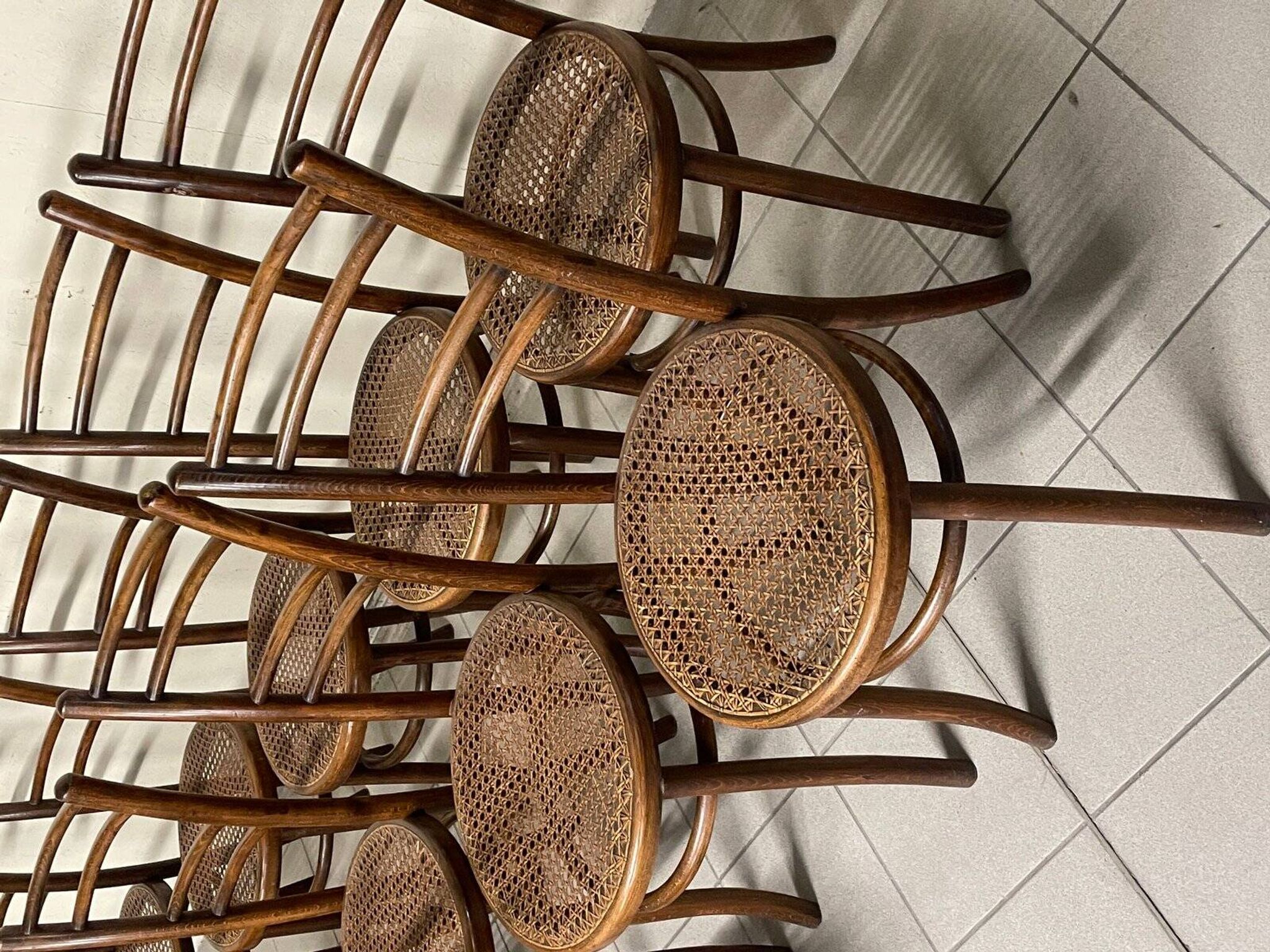 Chairs, Italy, late 19th century, set of 11