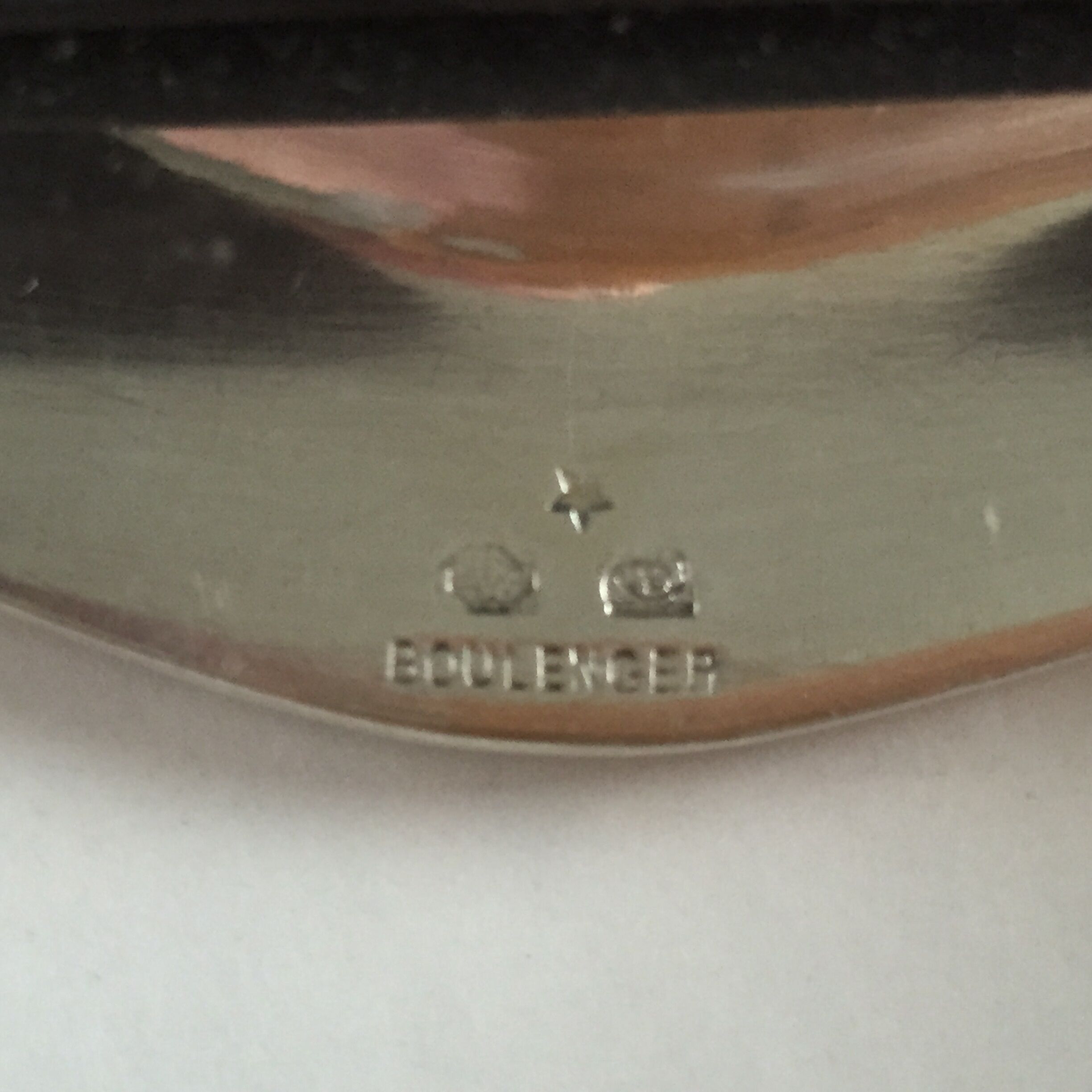 Boulenger silver tray