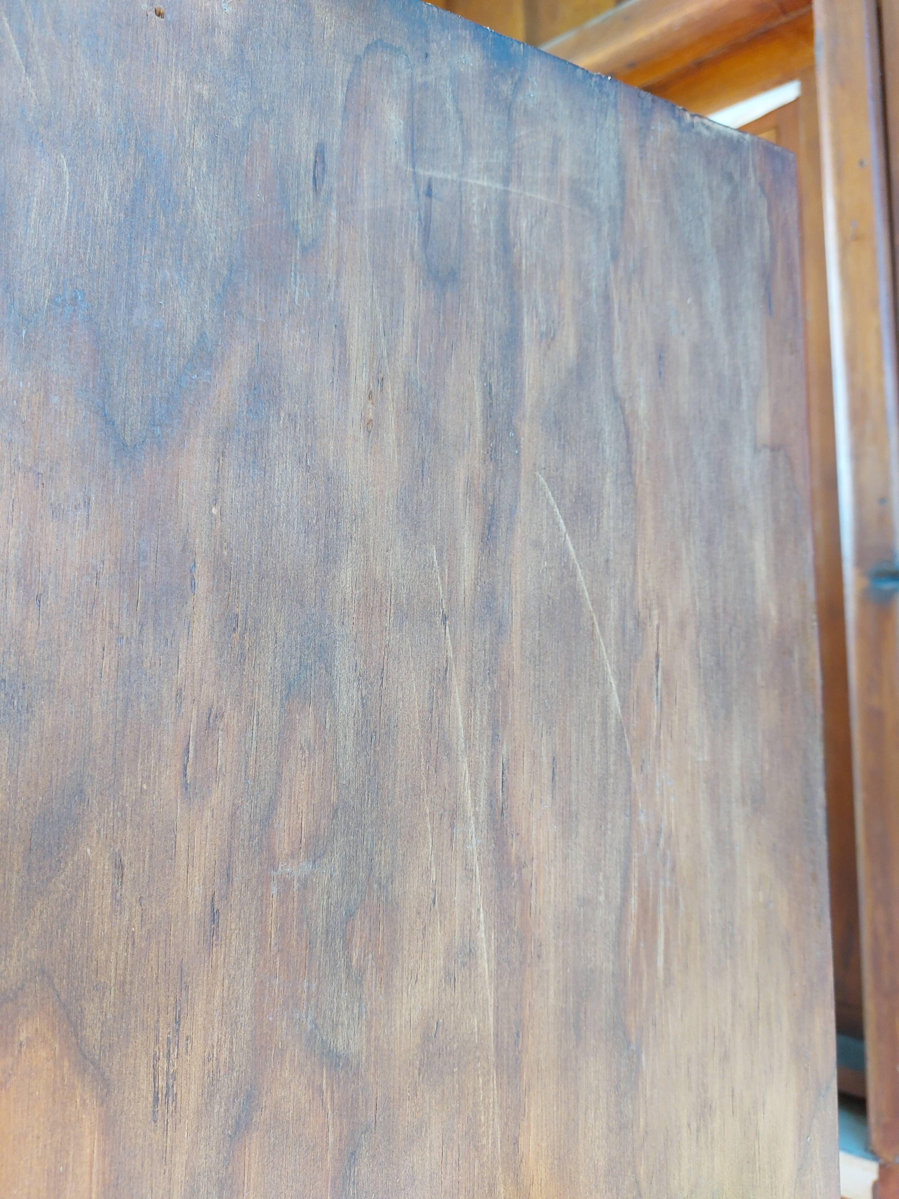 sliding door wardrobe, vintage, possible hanging space