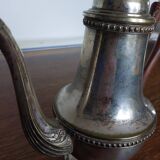 Vintage silver metal teapot
