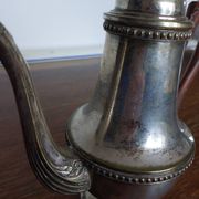 Théière en métal argenté Vintage