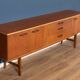 Retro teak 1960s avalon long mid century sideboard