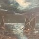 Ancient miniature painting Marine