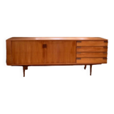 Scandinavian vintage sideboard, teak sideboard from the 60s, 70s