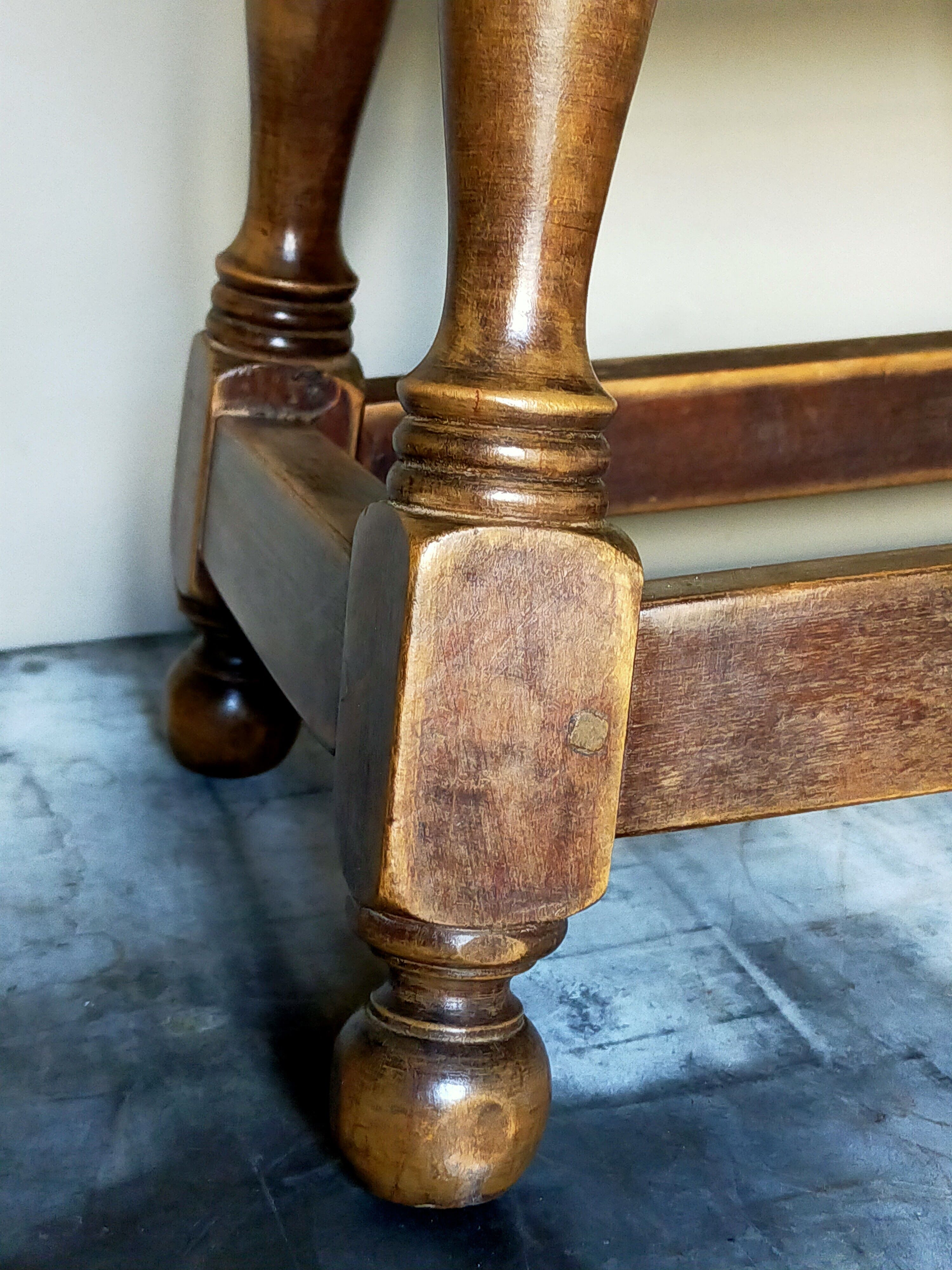 19th century wooden stool