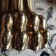 Set of 4 solid bronze furniture legs – new