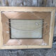 Painting oil antoine barques seaside + gilded wood frame #a220
