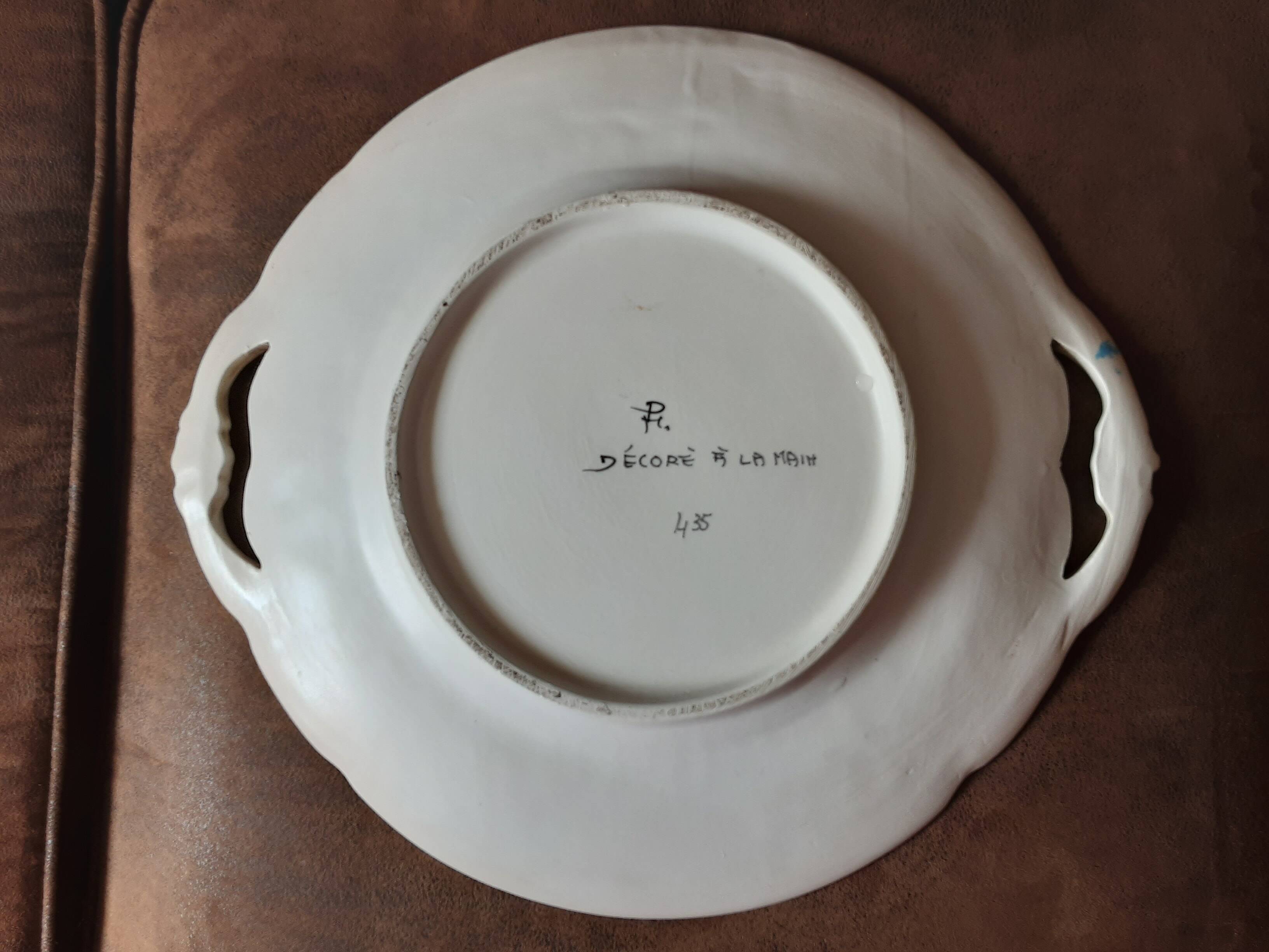 Italian ceramic dish