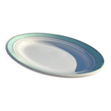 Oval Dish in Half-Porcelain from Lunéville - Épinay Model