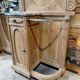 Large oak cloakroom