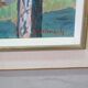 Gerhard Karlmark, Modern Landscape, 1960s, Oil on Panel, Framed