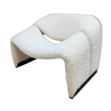 Vintage lounge armchair 'groovy' M-chair Artifort by Pierre Paulin F598