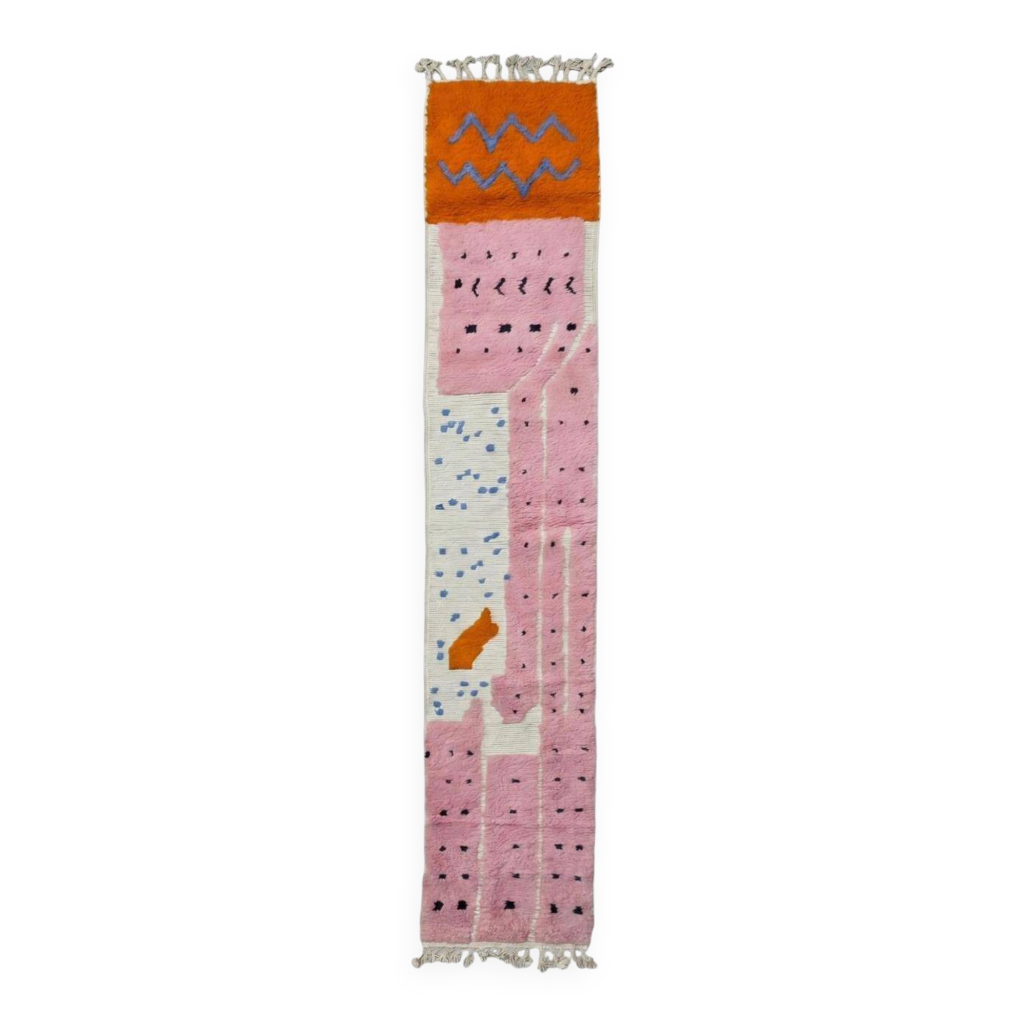 Tapis couloir contemporain - 354 x 58 cm