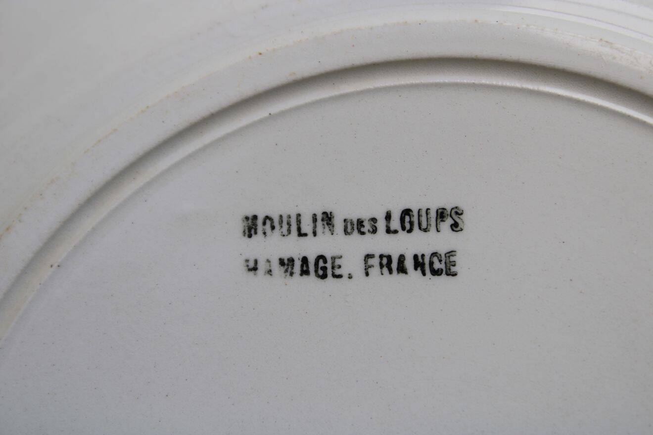 Lot de 6 assiettes à dessert en céramique