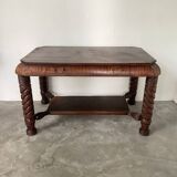Mahogany console desk 1900