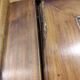 Old Parisian buffet in rustic oak 2 drawers 2 doors vintage country storage unit