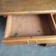 Wooden children's desk around the 60s-70s