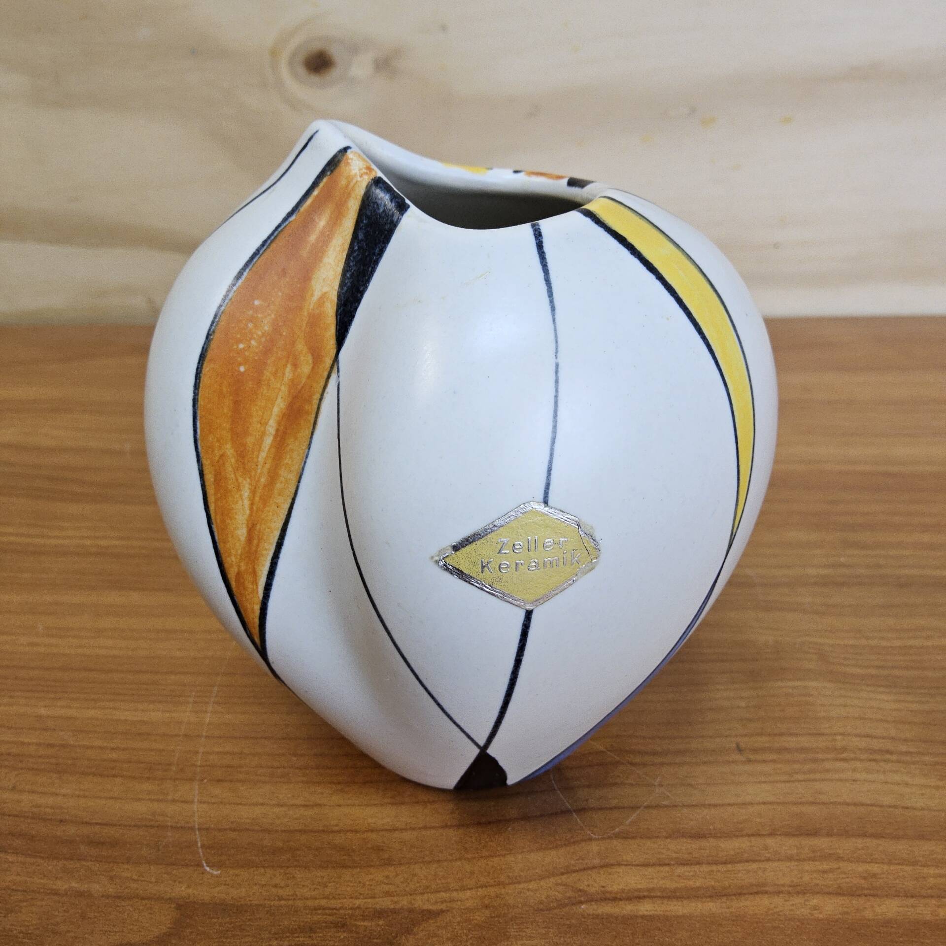 Vintage West Germany Zeller Keramik vase (Georg Schmider) 50s