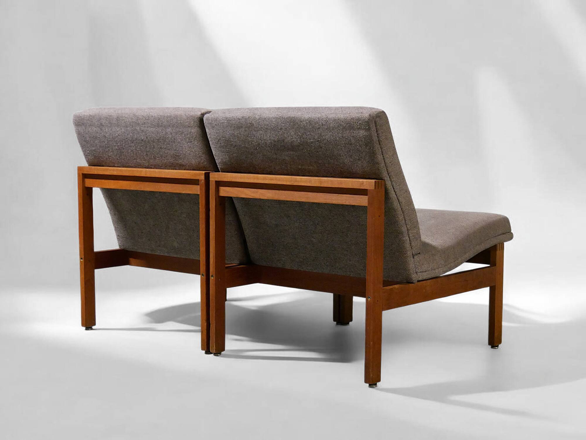 Pair of teak armchairs by France & Son - vintage 1960.