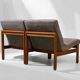 Pair of teak armchairs by France & Son - vintage 1960.