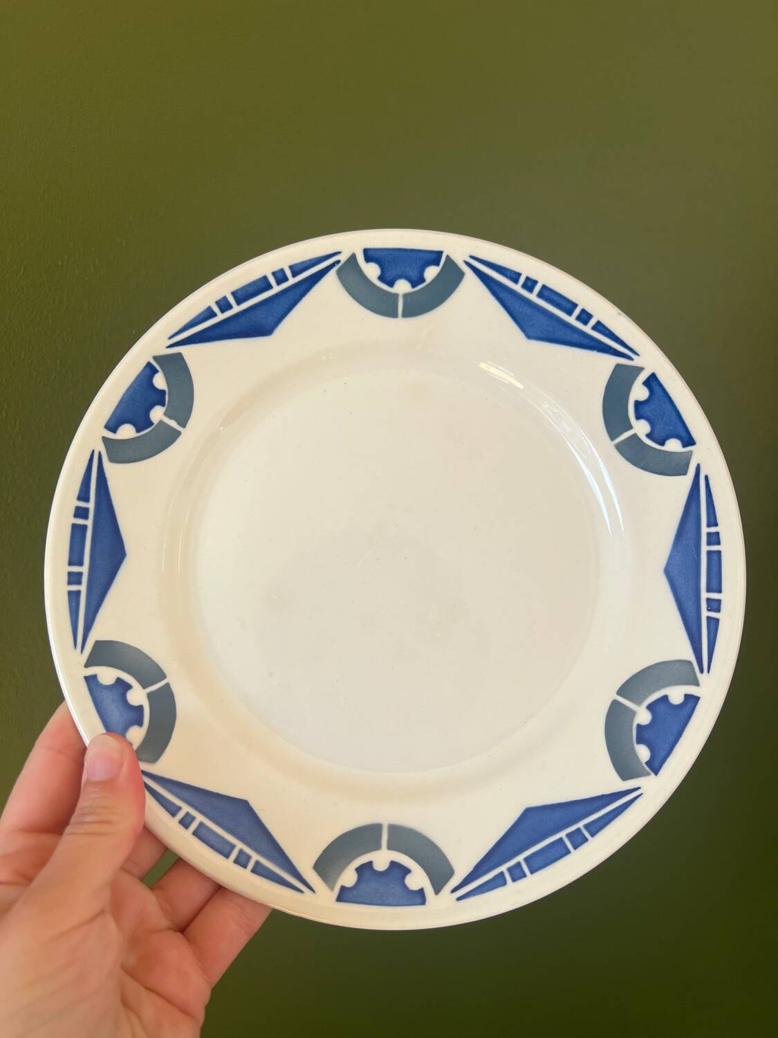 Badonvillier dessert plate