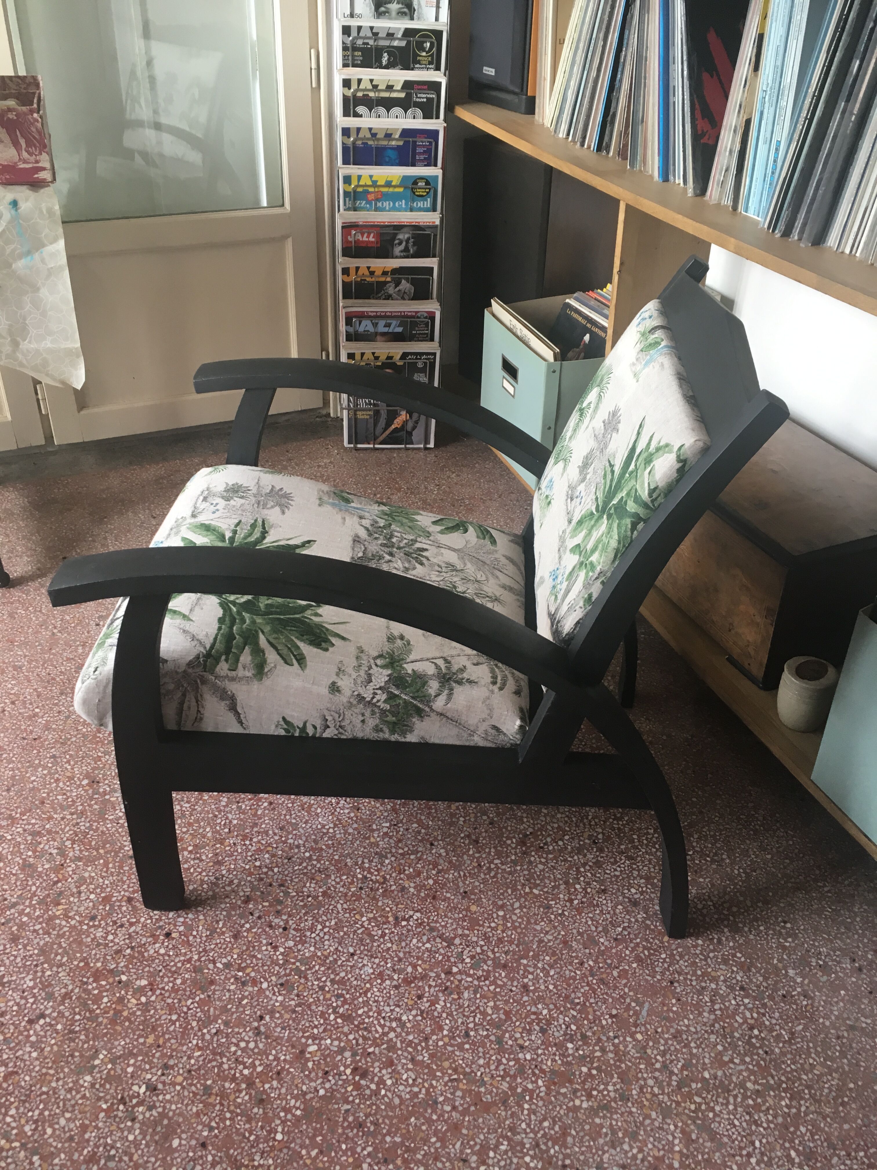 Completely restored Colonial armchair