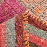 3x10 Pink & Brown Oriental Vintage Runner, 90x317Cm