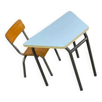 Mullca school desk and chair set