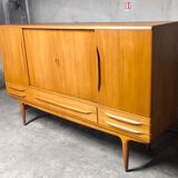 Vintage Scandinavian teak enfilade from the 1960s by Johannes Andersen.