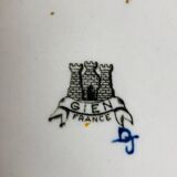 Plat en faïence de Gien modèle renaissance