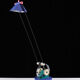 German circo post modern, desk lamp, 1980s