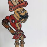 Antique puppet shadow theater Türkiye