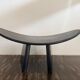 Set of 3 Shoggi meditation stools by Alain Gaubert, 1980s.