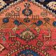 Tapis tribal vintage 130x185 cm, moyen, tapis oriental tribal 2543